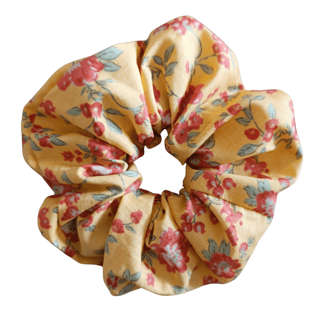 Floral Scrunchies – Soft & Elegant Hair Accessories for All Hair Types