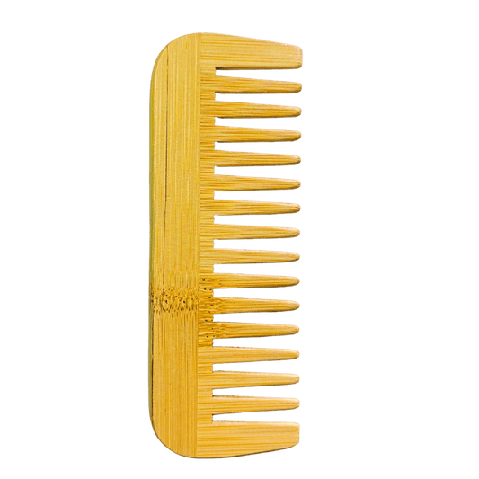 Bamboo Wide-Tooth Comb | Gentle detangling | Eco-Friendly