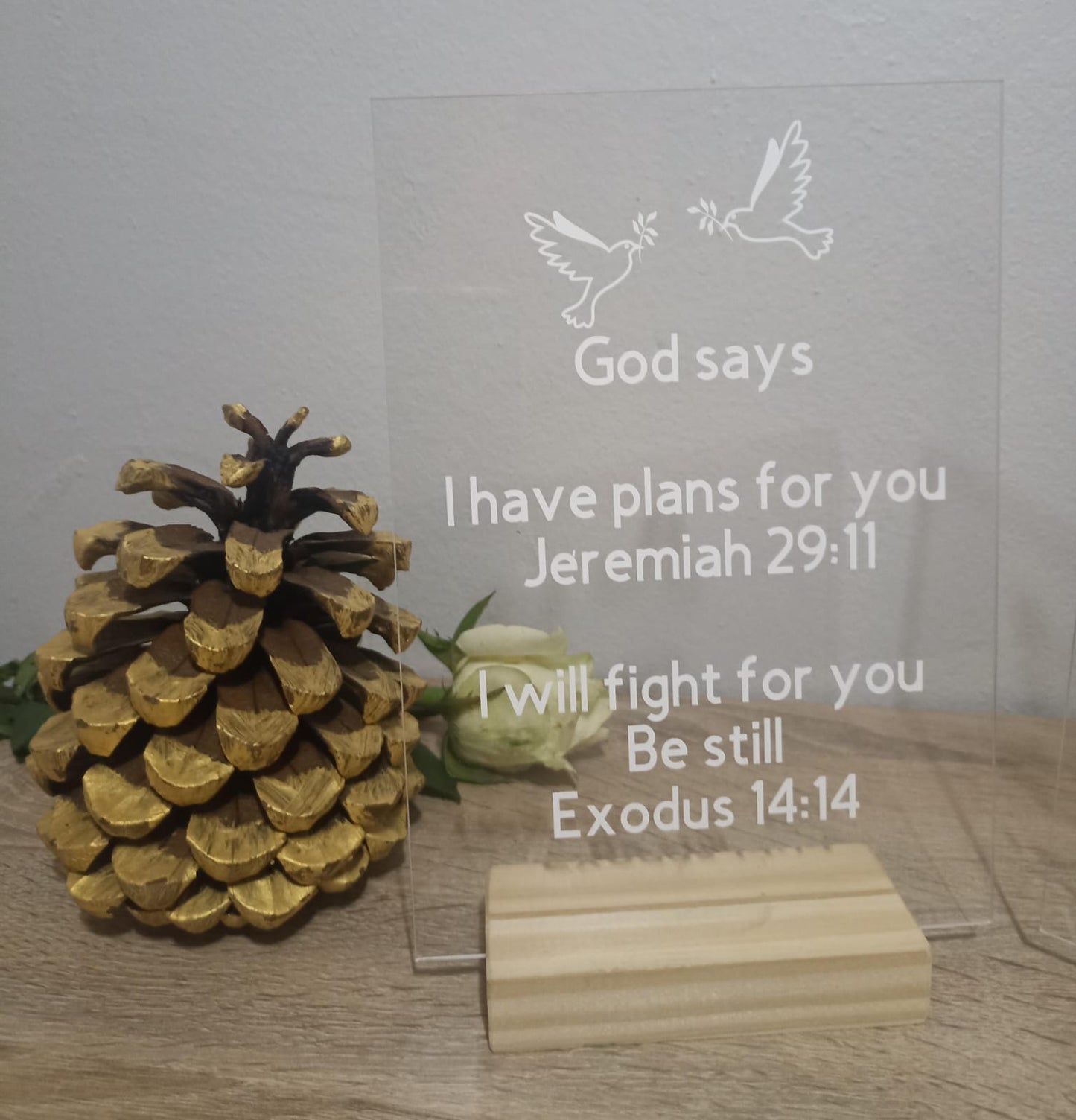Personalized A5 Acrylic Plaques - Elegant Custom Designs