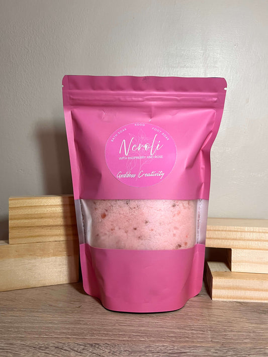 Neroli Bath Soak (with Raspberry and Rose)