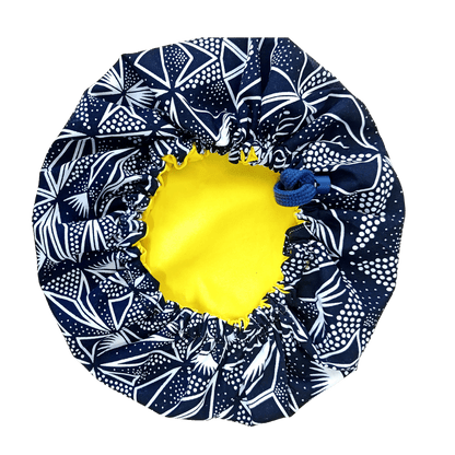 African Print Toddler Satin Bonnet - Adjustable