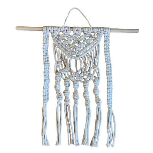 Handmade Macrame Wall Hanging – Boho Home Decor