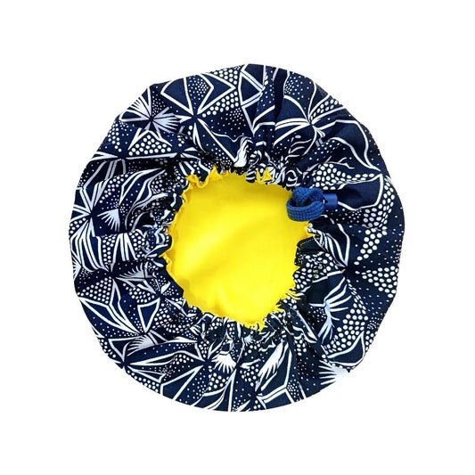 African Print Toddler Satin Bonnet - Adjustable